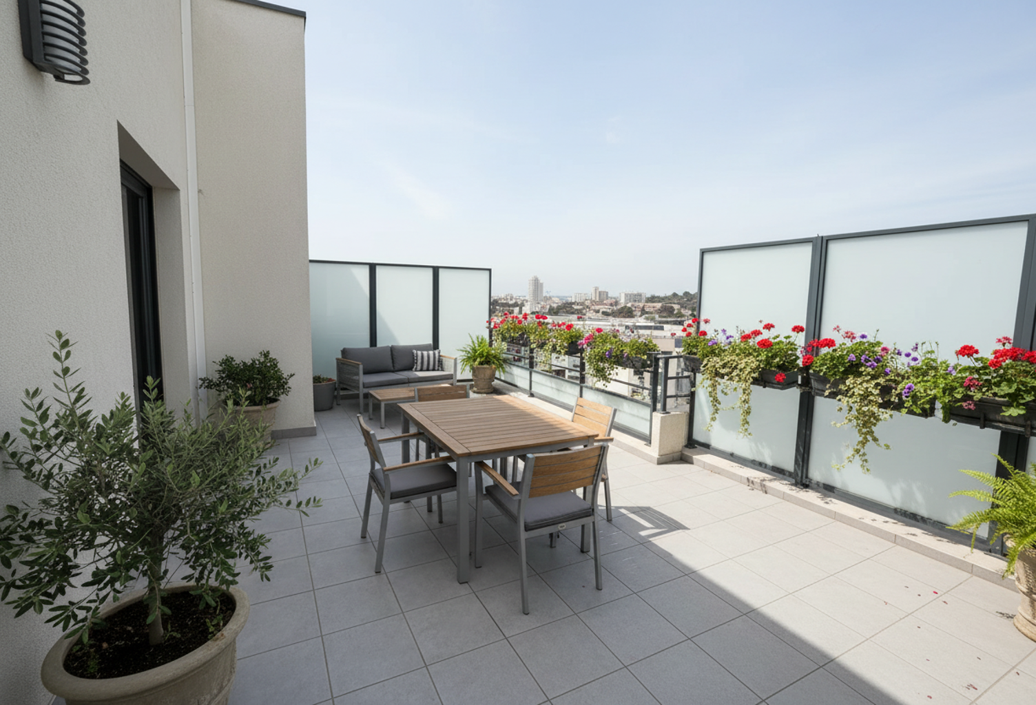 Marseille 10ᵉ   Saint-Loup | T3 dernier étage avec terrasse 22 m2   Cadre de vie privilégié — photo 1