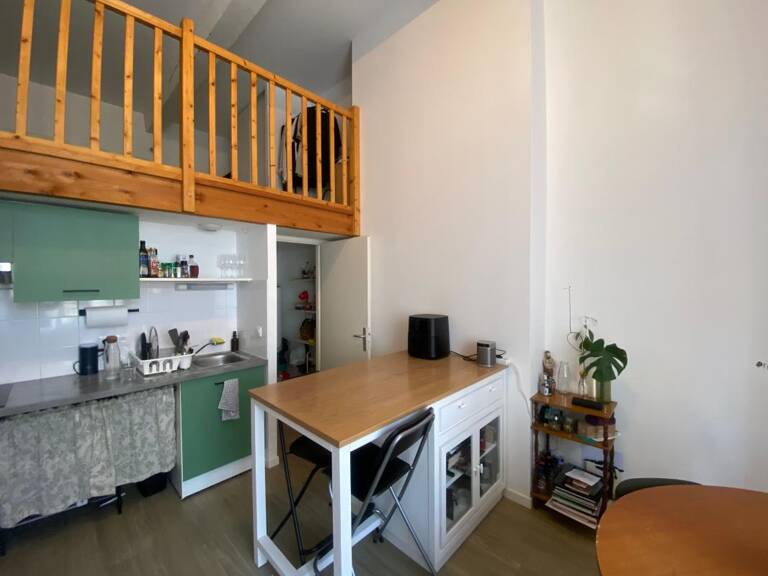 Charmant T1 bis avec mezzanine et parking privé – Quartier Sainte-Croix — photo 1