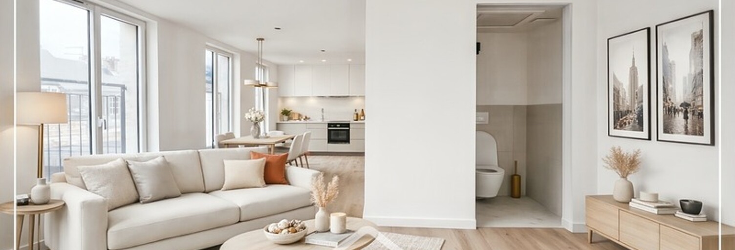 Appartement 2 Pièces 43 m² à vendre à Dieppe (76200)