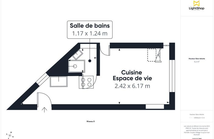Idéal investissement locatif ! Studio de 18m² - Rue Saint Denis, Paris — photo 3