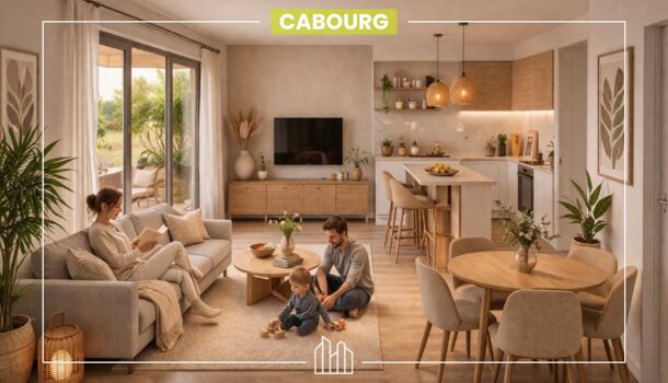 Appartement 3 pièces  à vendre Cabourg 14390