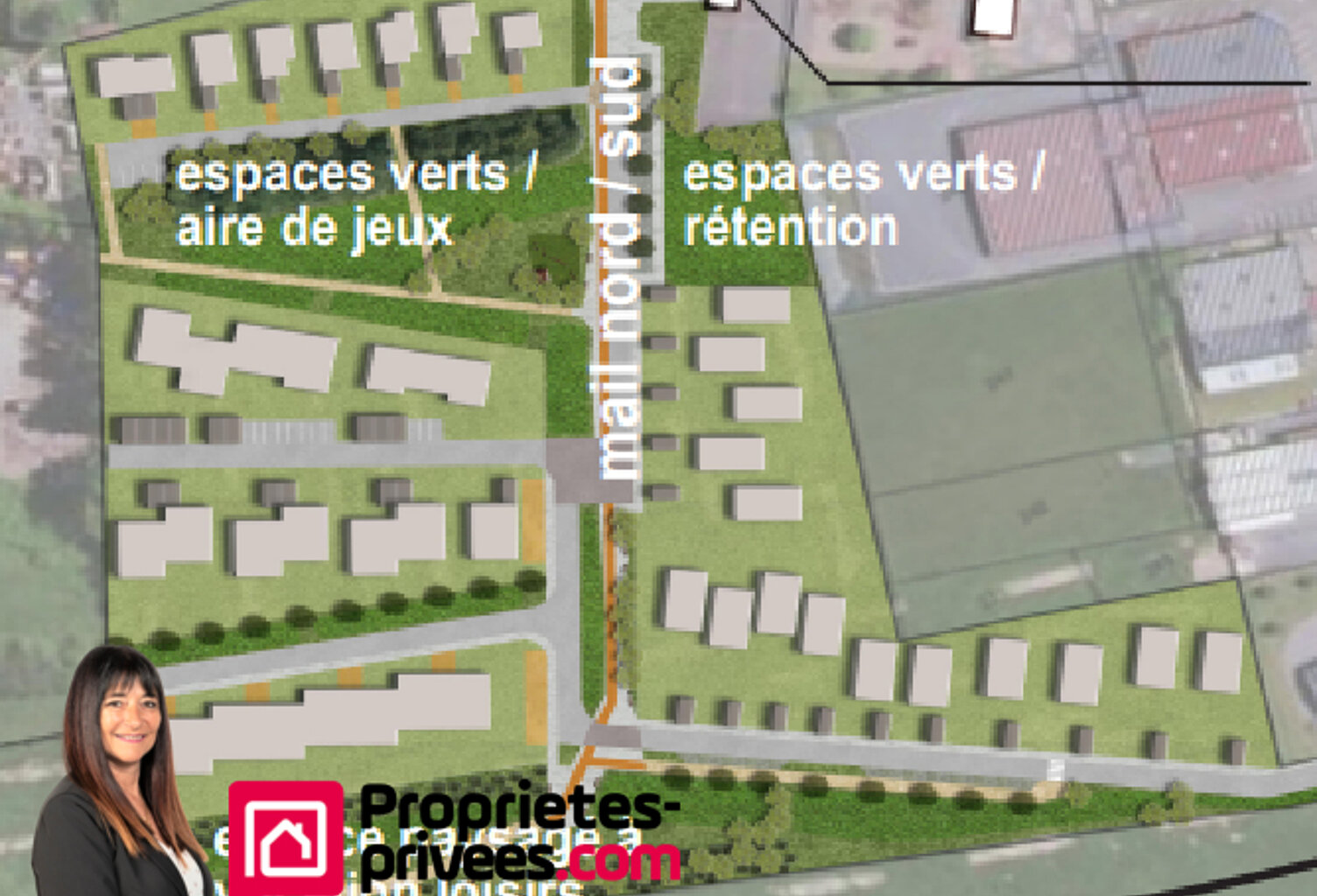 Terrain constructible et viabilisé Mably 465 m2 — photo 1