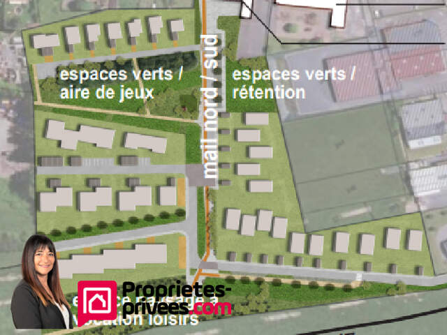 Terrain constructible et viabilisé Mably 465 m2 — photo du bien
