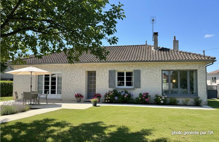 Maison à Vayres  de  5 pièces  de 105 m2 - 3 chambres - Un chai en pierre de 60 m² - Terrain de 1270 m² — photo 2