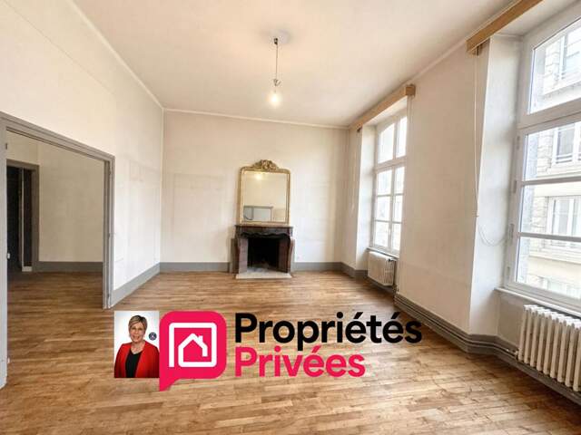SAINT MALO INTRA MUROS APPARTEMENT DE CARACTÈRE 117 M2 AVEC 2 GRANDES CHAMBRES — photo du bien