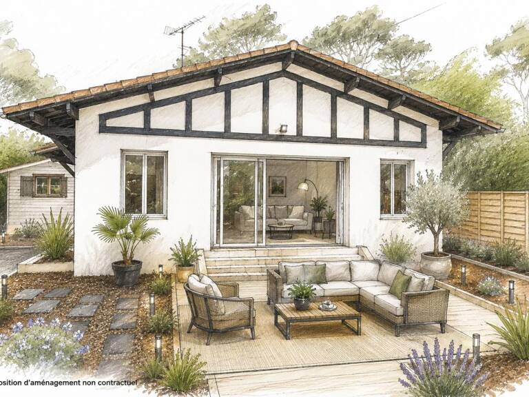 Maison Gaume de plain-pied Le Pyla 115 m2 — photo 1