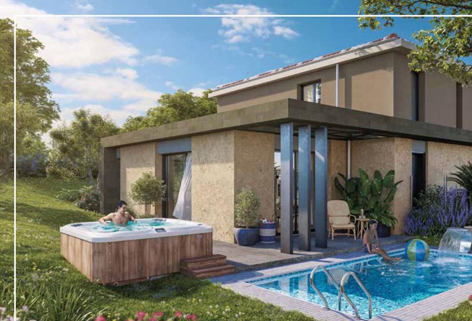 Villa contemporaine avec piscine Aix-En-Provence 110.4 m2  - 940 000 — photo 1