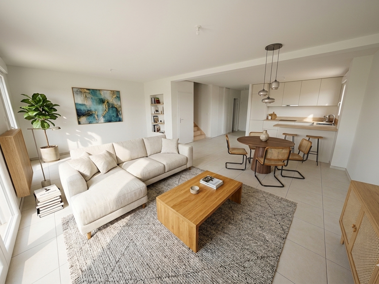 Maison T4 avec garage et jardin — photo 1