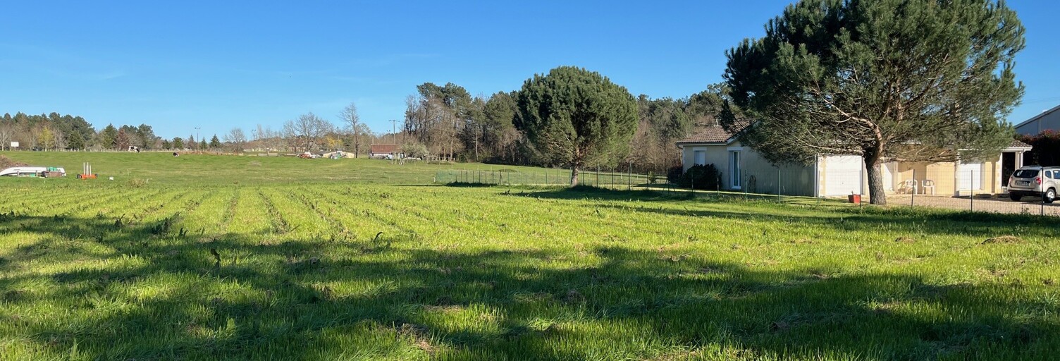 Terrain 1500 m² à construire Ginestet (24130)