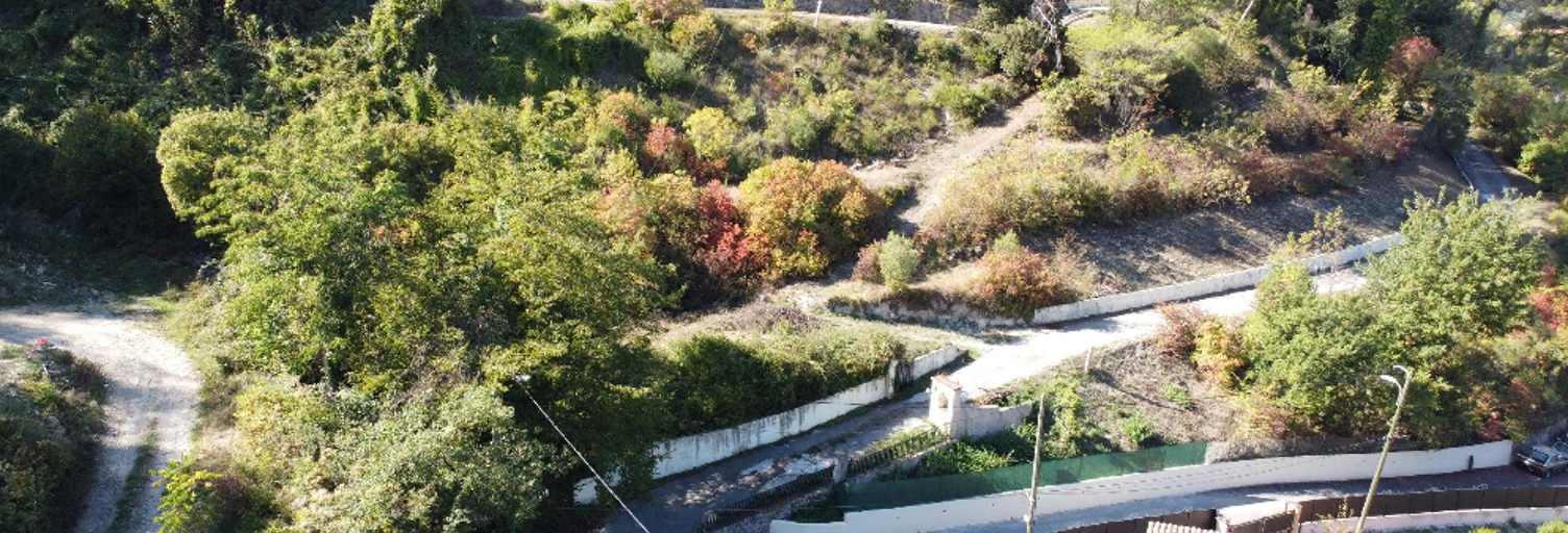 Terrain  1280 m² à vendre à Drap (06340)