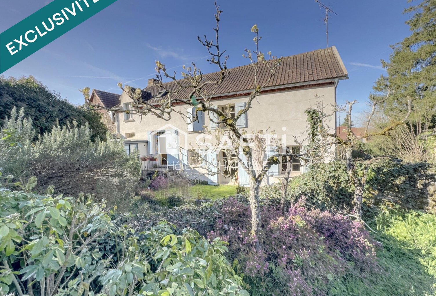 Maison ancienne 1870- 160m2 - 4 chambres - jardin 1990m2 - proche bornel — photo 1