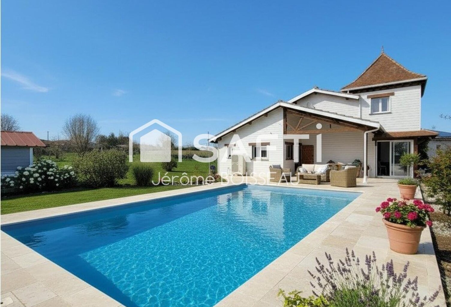 Maison ossature bois de 2015  150 m² habitables sur grand terrain de 3 054 m² — photo 1