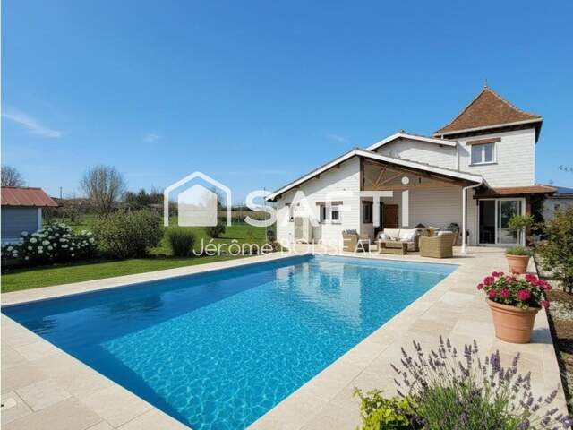 Maison ossature bois de 2015  150 m² habitables sur grand terrain de 3 054 m² — photo du bien