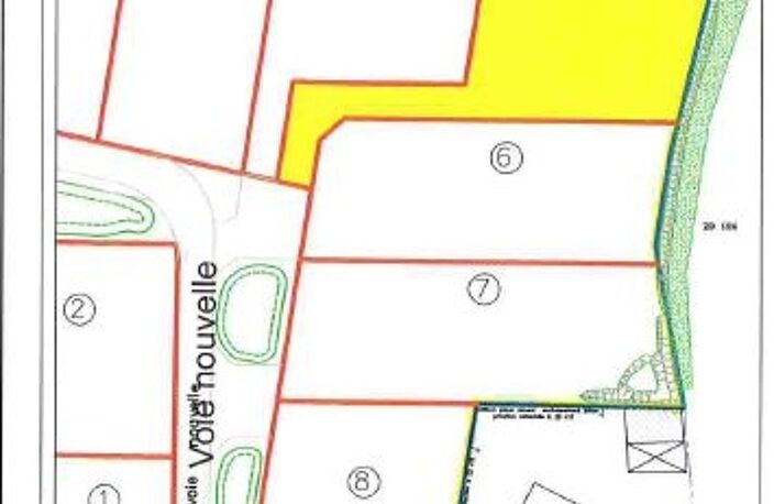 Vente Terrain à bâtir 1 281 m&sup2; — photo 2