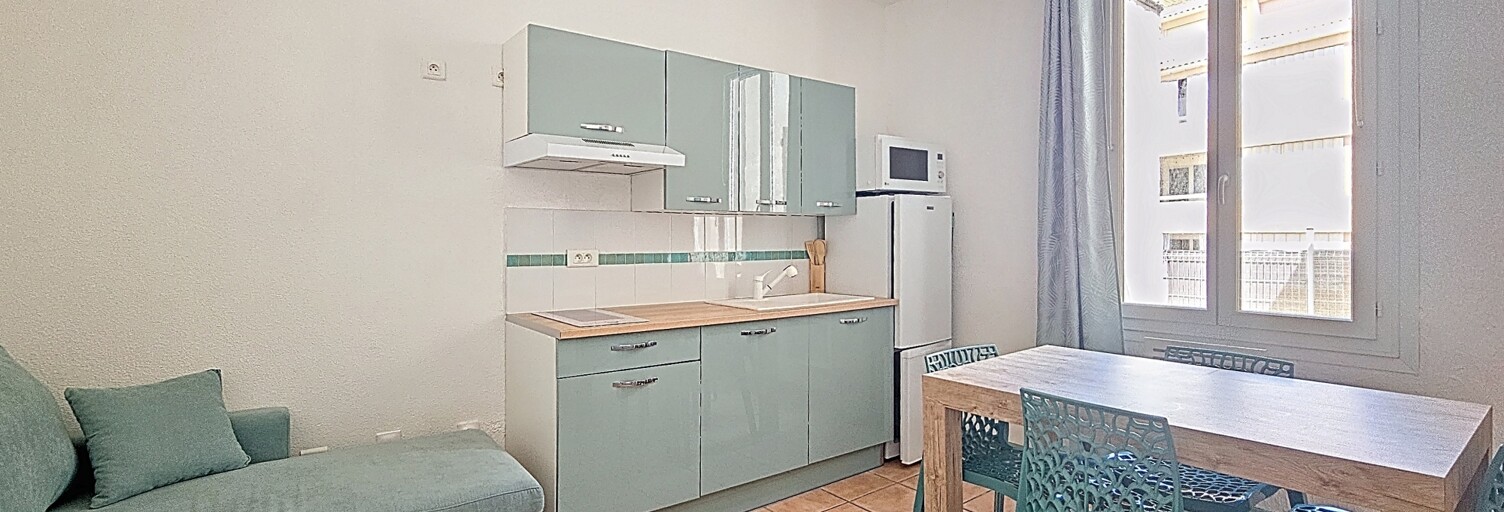 Appartement 2 Pièces 28 m² à vendre à Valras-Plage (34350)