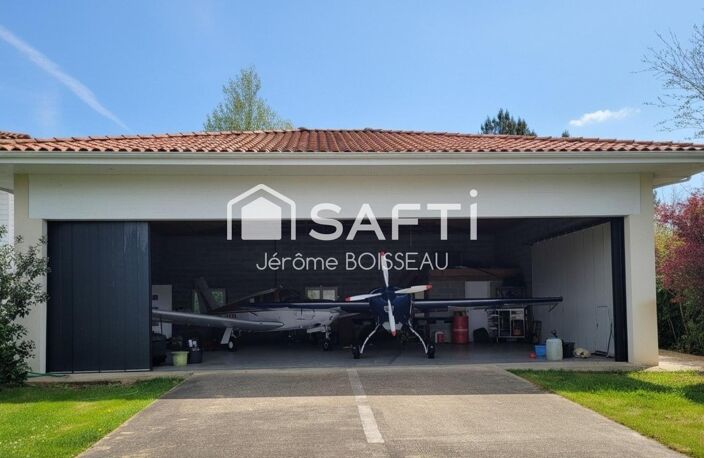 VILLA MODERNE DE 222M2  AIR PARK DE BISCARROSSE- 336M2 DE HANGAR — photo 3