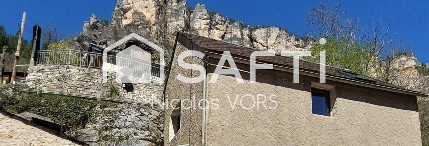 Maison 3 Pièces 55 m² à vendre à Saint-Pierre-des-Tripiers (48150)