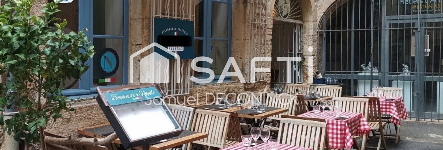 Commerce 3 Pièces 70 m² à vendre à Pézenas (34120)