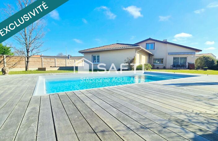plain pied, 4 chb, 2 sdb,2 WC, garage, piscine — photo 3
