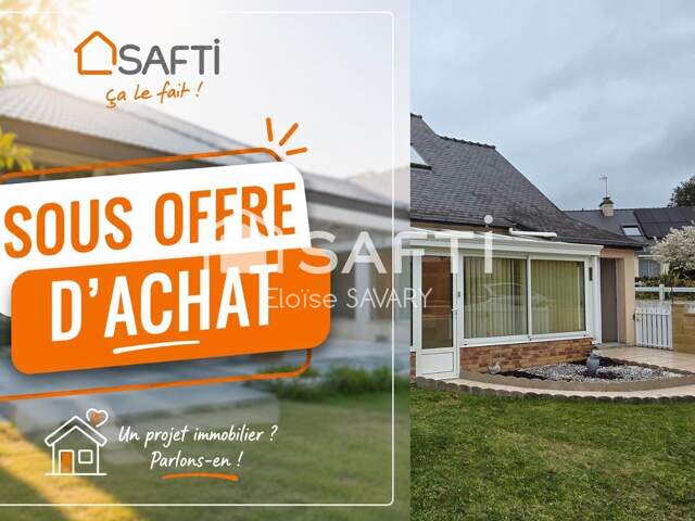Maison en plein centre de Muzillac sur un beau terrain clos — photo du bien