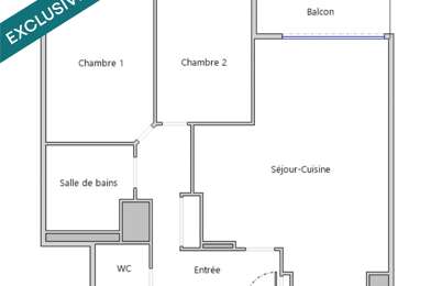 Appartement 3 pièces 425000 €