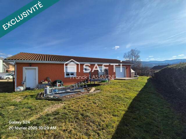 Maison plain pied 118m² 4 chbres avec gge/terrain — photo du bien