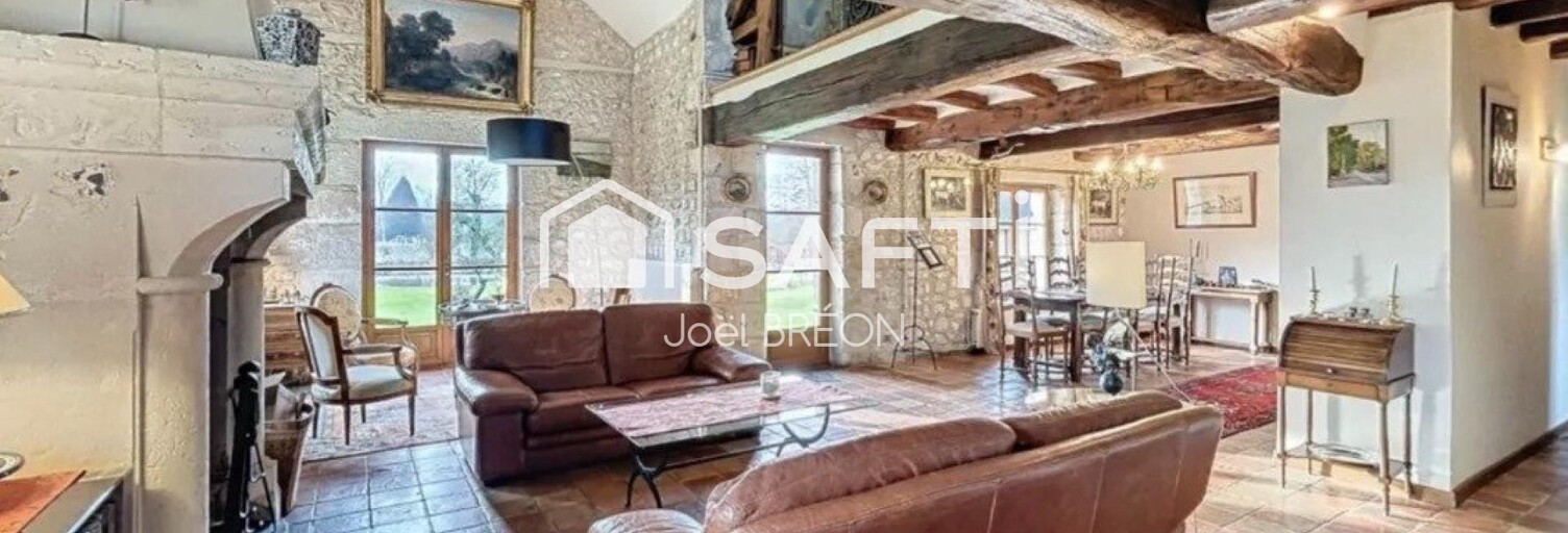 Maison 6 Pièces 184 m² à vendre à Saint-Martin-de-Boscherville (76840)