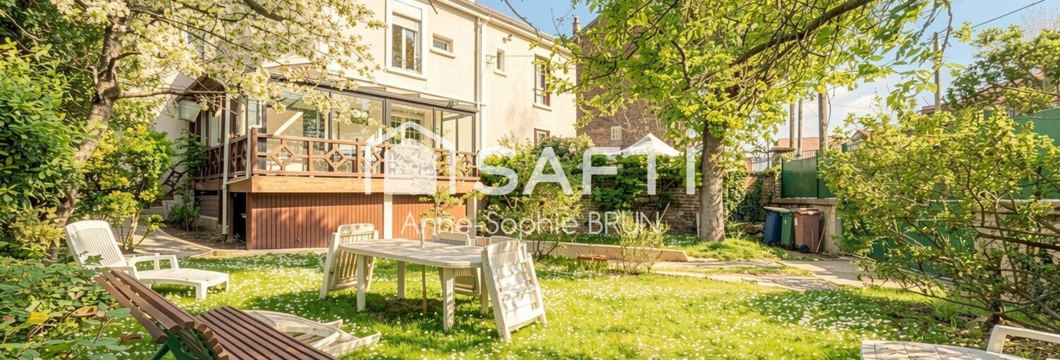 Maison 6 Pièces 109 m² à vendre à Colombes (92700)