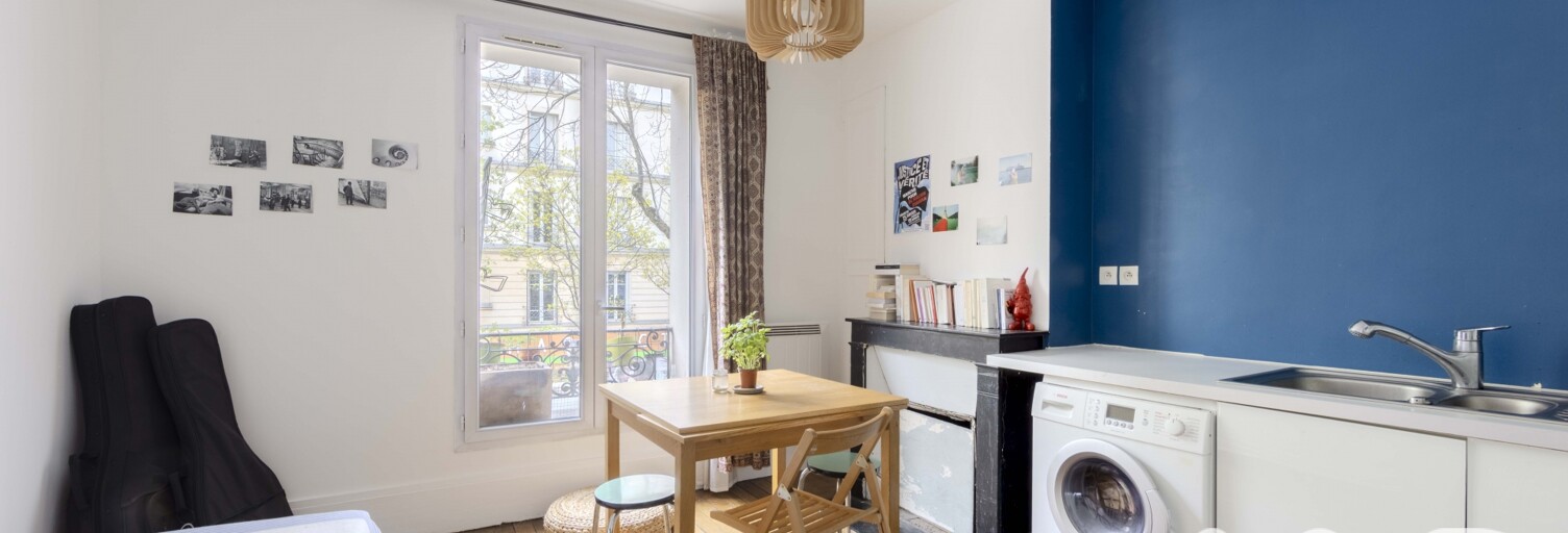 Appartement 2 Pièces 29 m² à vendre à Paris 18 (75018)