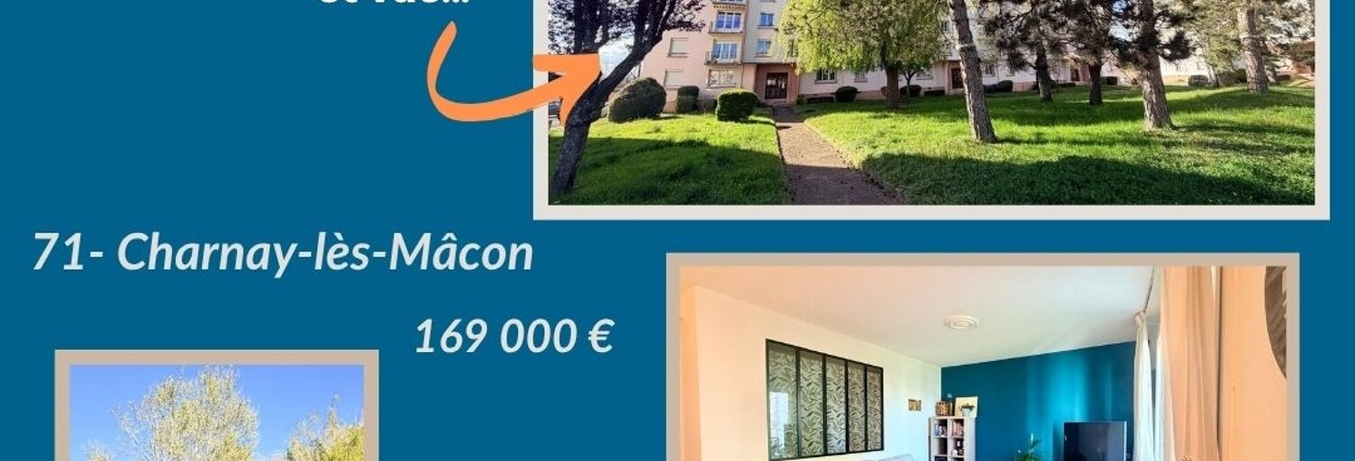Appartement 3 Pièces 72 m² à vendre à Charnay-lès-Mâcon (71850)