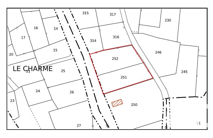 Vente Terrain à bâtir 1 251 m&sup2; — photo 3