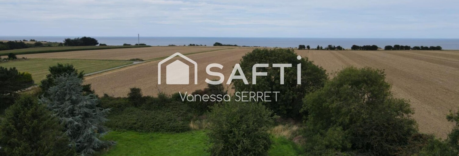 Terrain  1499 m² à vendre à Saint-Laurent-sur-Mer (14710)