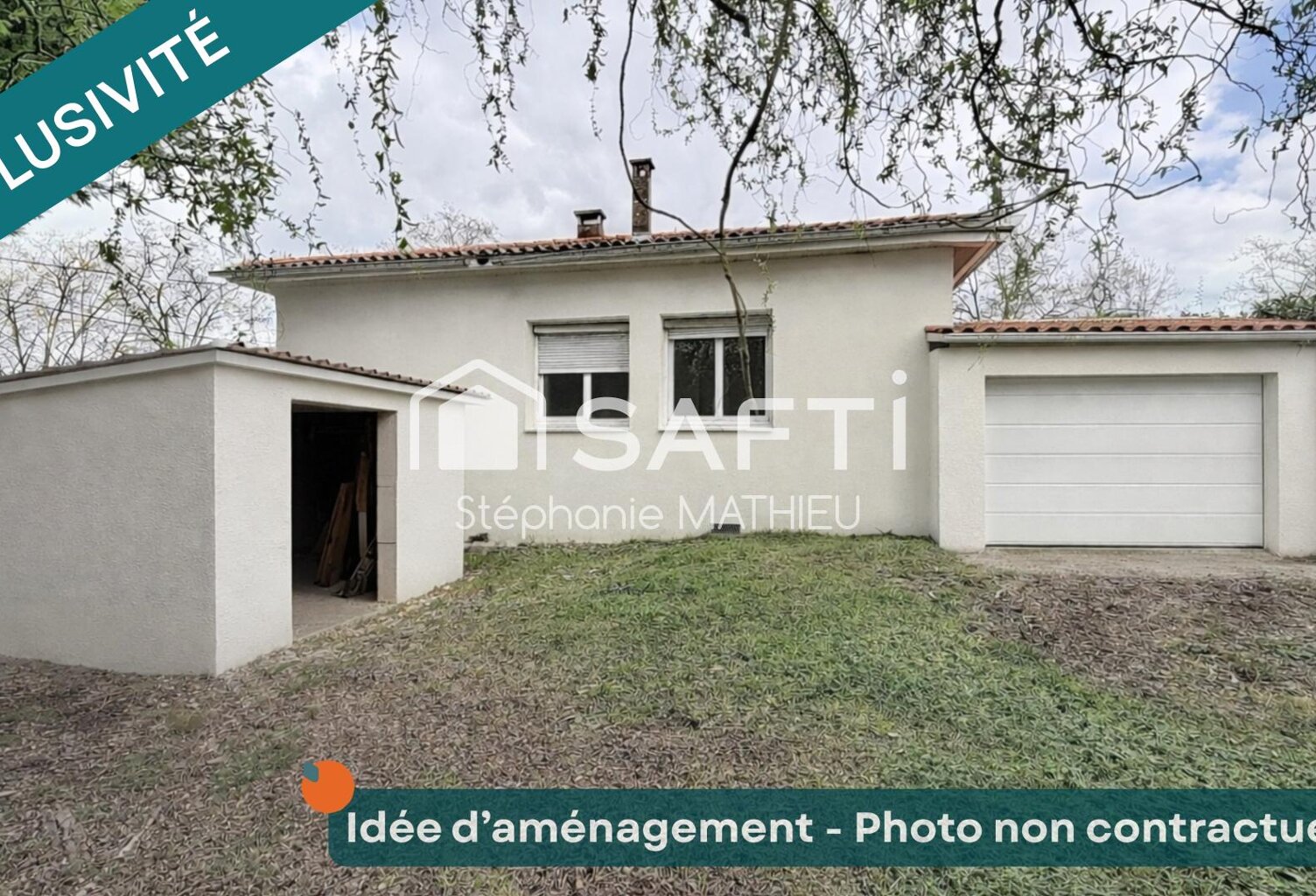Maison de plain-pied à proximité du village — photo 1