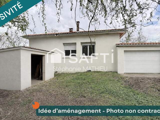 Maison de plain-pied à proximité du village — photo du bien