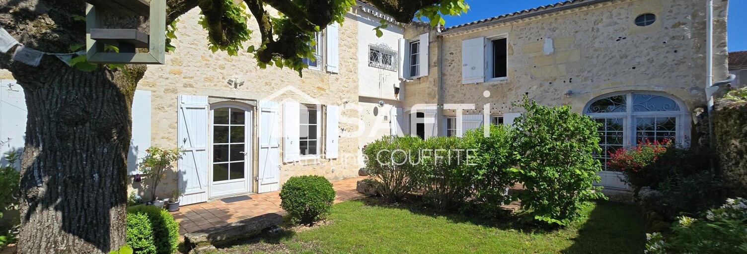 Maison 8 Pièces 225 m² à vendre à Cadillac-sur-Garonne (33410)