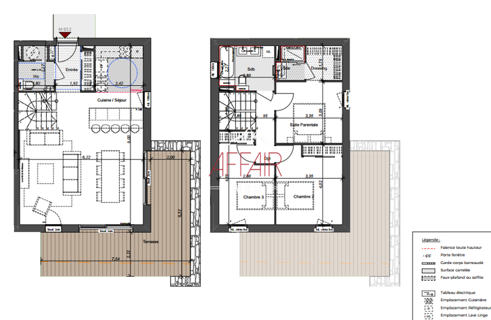 APPARTEMENT T4 DUPLEX AVEC TERRASSE — photo 2