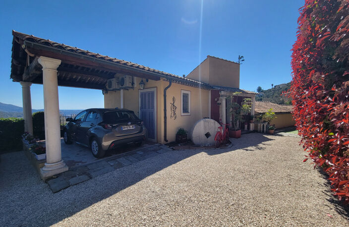 Villa individuelle  de 128m2 , terrain arboré de 2467m2 , vue dégagèe, Bonson. — photo 4