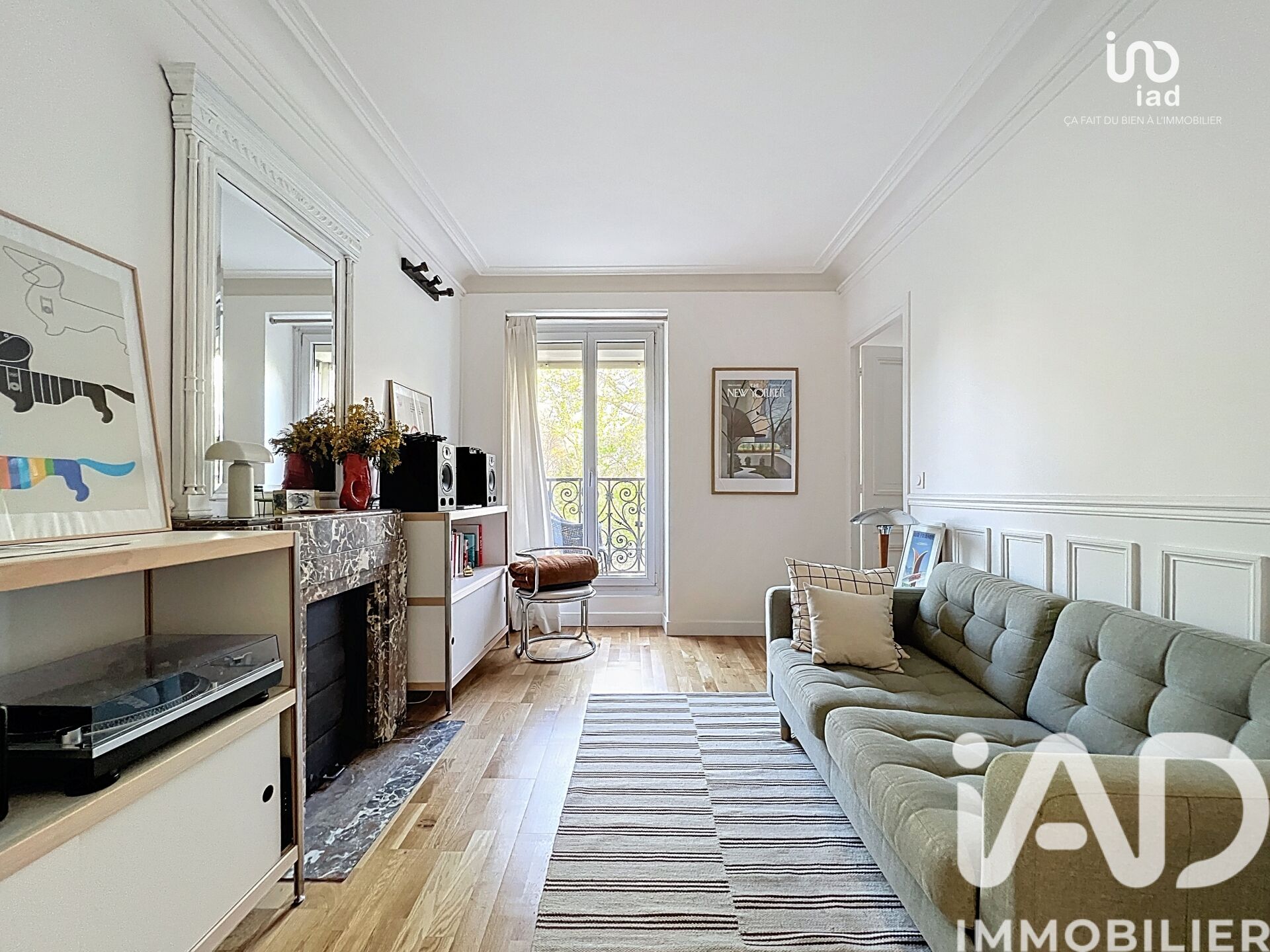 Appartement à vendre, 2 pièces, 49 m², Paris
