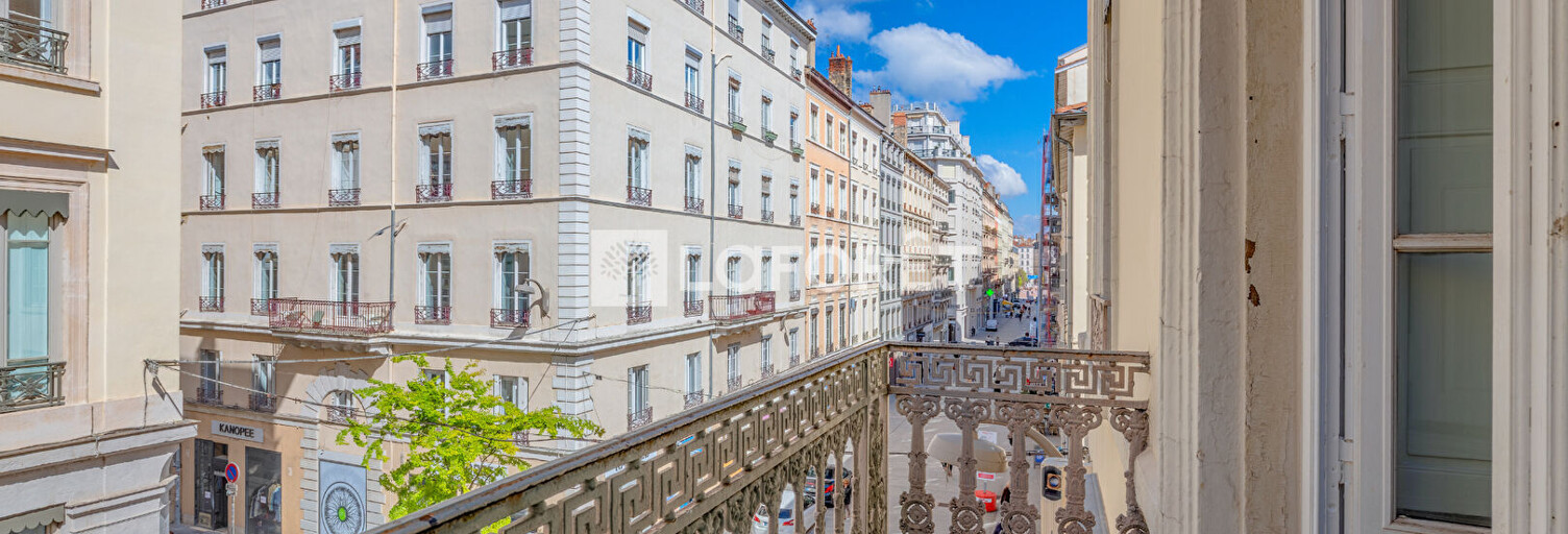 Appartement 3 Pièces 69 m² à vendre à Lyon 2 (69002)