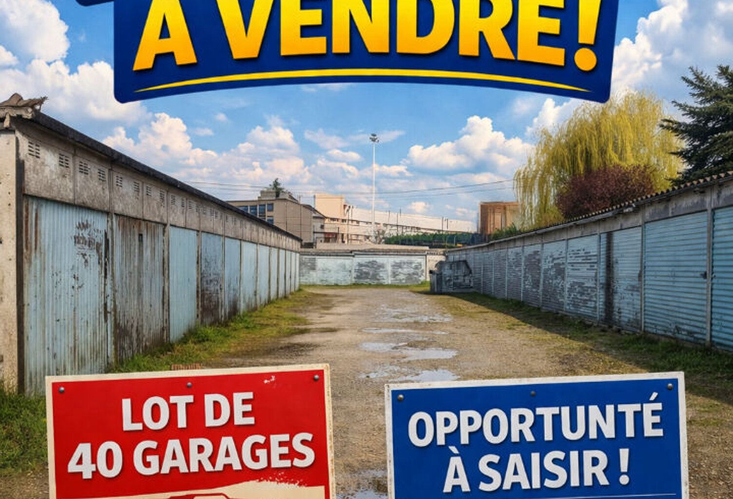 Parking / Garages Chazelles Sur Lyon — photo 1