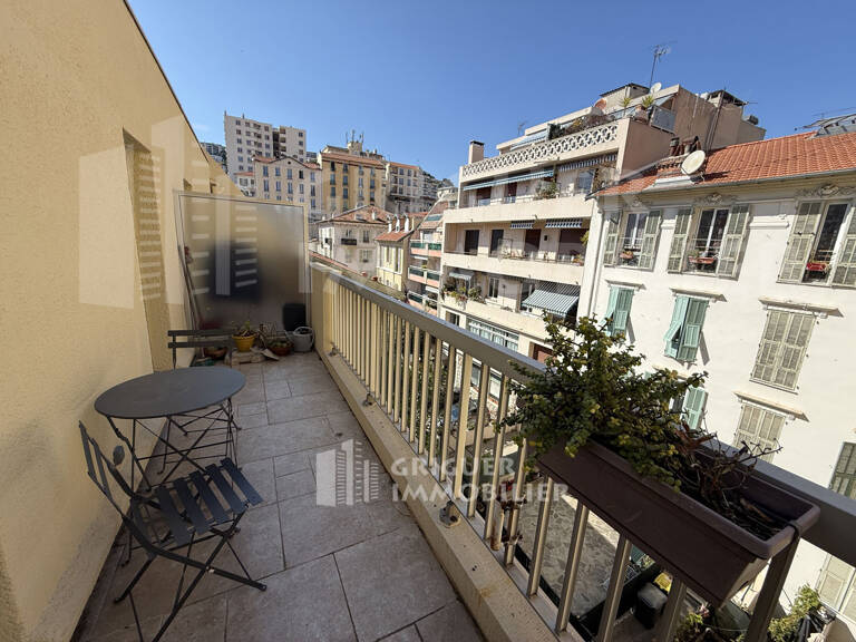 vente studio 28 ,10 m2 + terrasse Nice Gambetta / Parc Impérial — photo 1