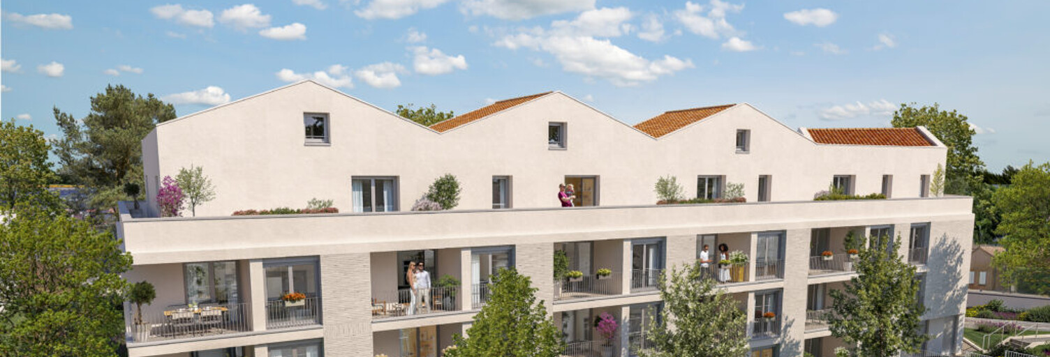 Appartement neuf T1, T2, T3, T4 Pièce 27 à 75 m² à vendre à Saint-Orens-de-Gameville (31650)