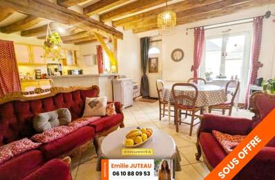 Maison de charme – 90 m² – 3 chambres – jardin clos – garage – PONTVALLAIN (72) — photo du bien