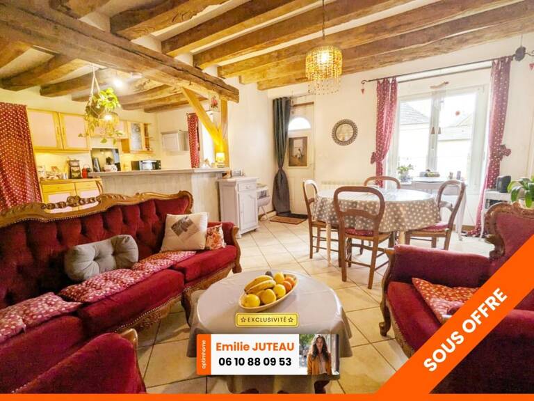 Maison de charme – 90 m² – 3 chambres – jardin clos – garage – PONTVALLAIN (72) — photo 1