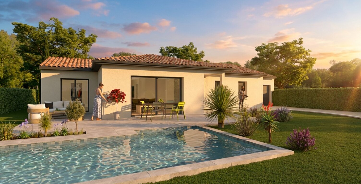À vendre – Maison Neuve 4 chambres à Malataverne (26780) — photo 1