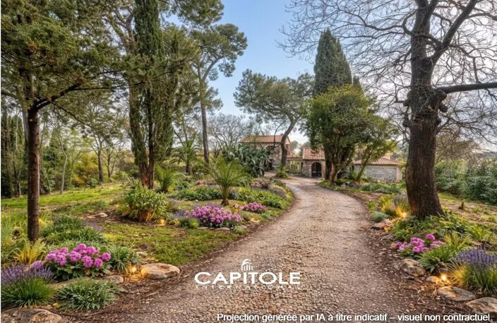 Antibes - Villa contemporaine en cours de rénovation, 227 m², pa — photo 4