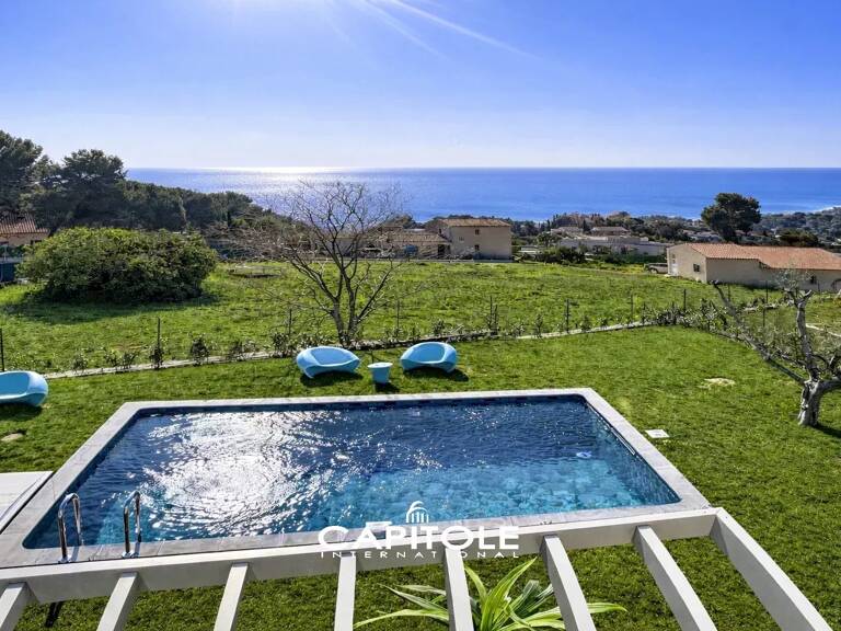Antibes – Vue mer – Villa contemporaine neuve 5P de 144 m² sur u — photo 1