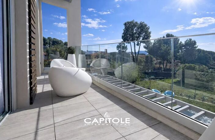 Antibes – Vue mer – Villa contemporaine neuve 5P de 144 m² sur u — photo 5