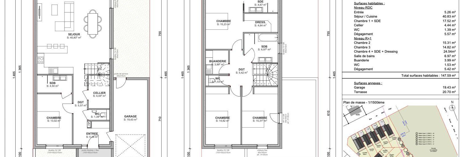 Maison 6 Pièces 147 m² à vendre à Argancy (57640)