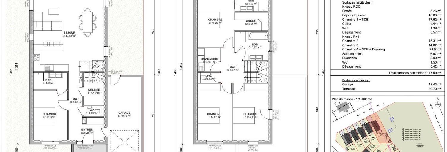 Maison 6 Pièces 147 m² à vendre à Argancy (57640)